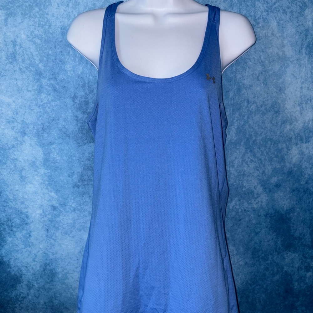 Under Armour Light Blue Racerback Training Tank Top